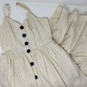 UO Cream Maxi Sundress